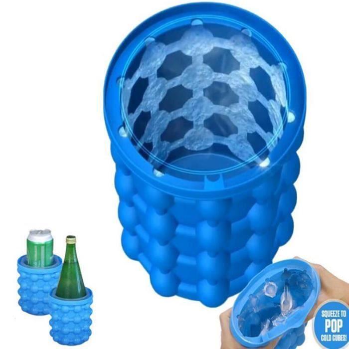 Ice Cube Maker Genie silicone seau à glace de cuisine Outils Machine à glace Genie cubes