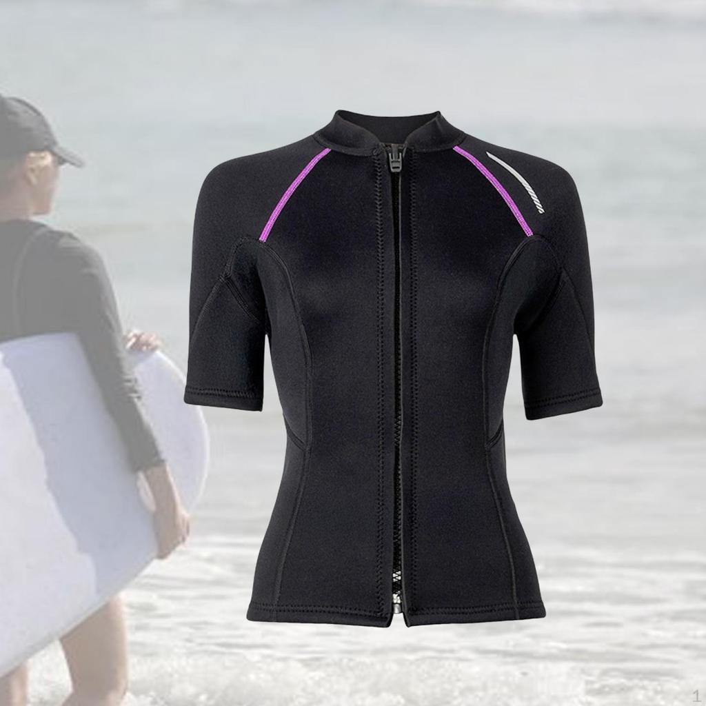 Γυναικεία Στολή Νεοπρενίου 1.5mm Στολή Κατάδυσης για Κωπηλασία Θαλάσσια Σπορ Ιστιοπλοΐα