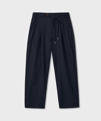 AMFEAST 8Am Comfy Tailored Pants Navy