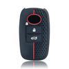 Silicone Car Key Cover For Toyota Raize Veloz Avanza Wigo  Case For Daihatsu Rocky Key Holder Remote Case For Keychain Alarm