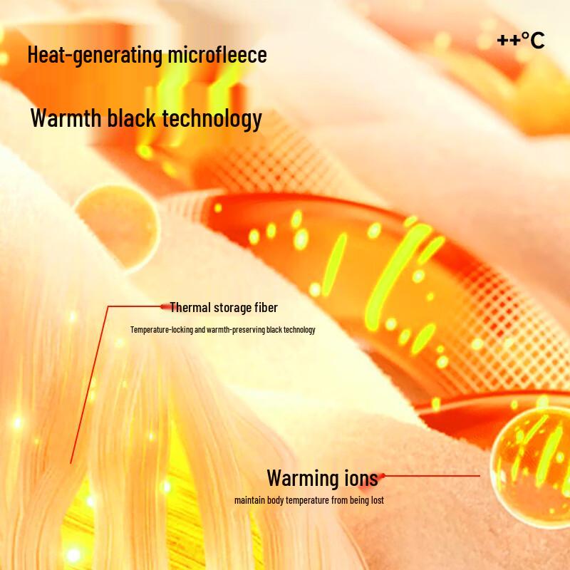 MINISO Unisex Fleece-Lined Snake Year Pullover Sweatshirt