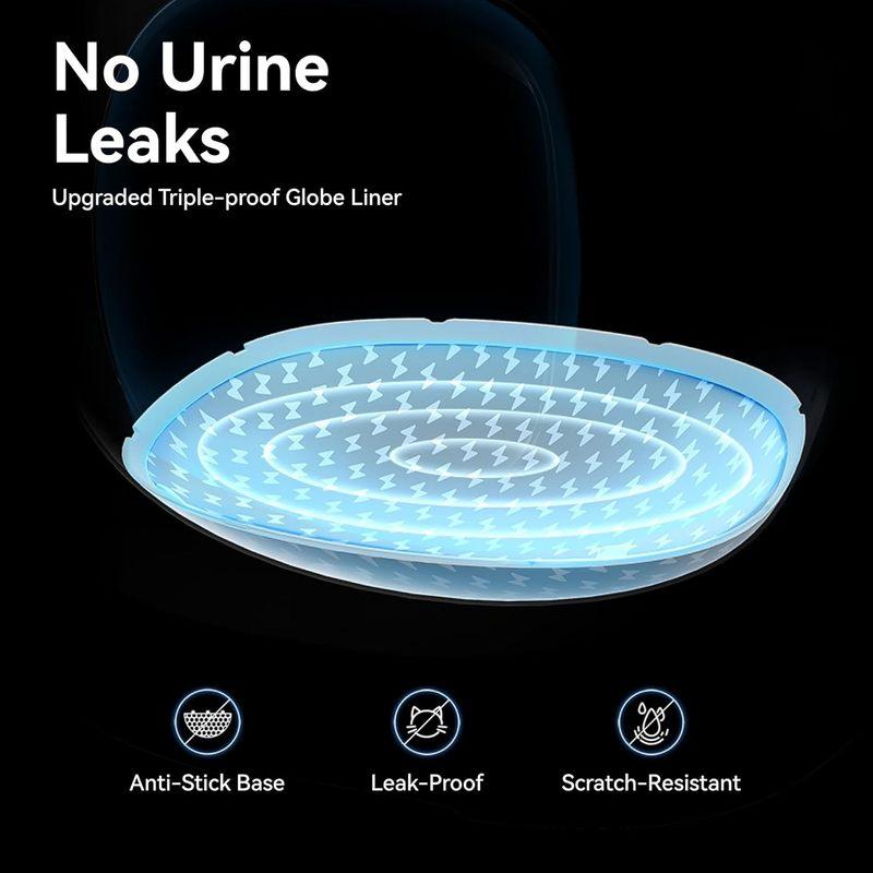 2 Packs Replaced Cat Litter Pad for CATLINK SCOOPER SE & SE LITE Waterproof, Leakproof, Never Stick, Scratch Resista