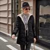 2025 Autumn and Winter New Style, Medium To Long, Fashionable, Hooded, Slim Fit, Plush, Cotton Jacket, Warm Top, Outerwear, Easy To Clean