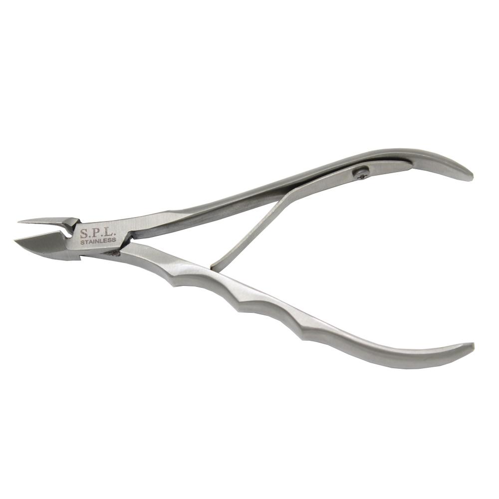 

SPL Professional Nail Nippers, Surgical Stainless Steel, Hand Sharpened Blades, 12mm срібний