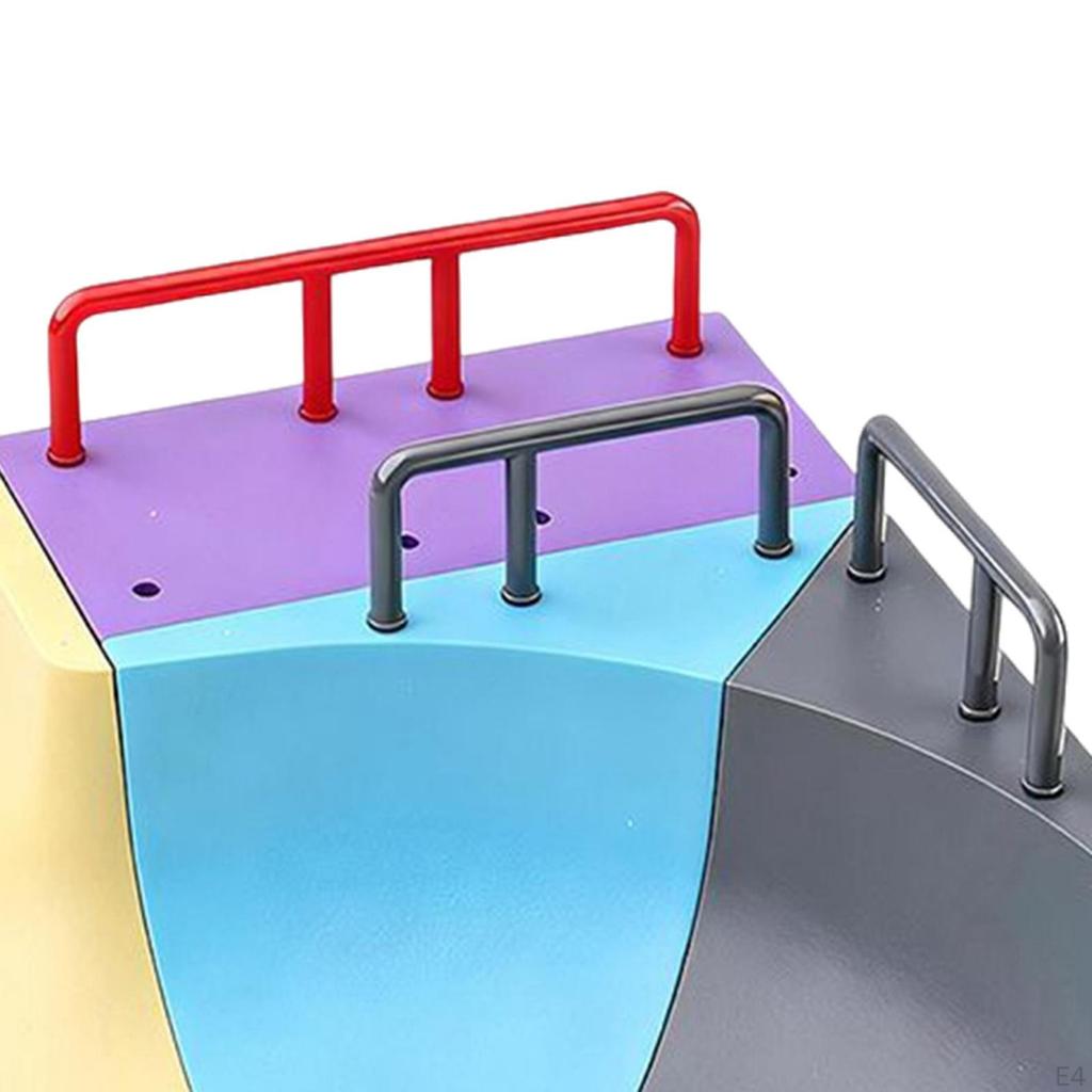 Finger Skateboard Park Kit with Mini Fingerboards for Children Ages 5+ Gifts Style A