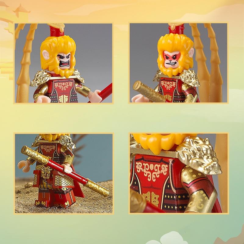 Tang Monk Sun Wukong And Zhu Bajie Model Toys For Kids