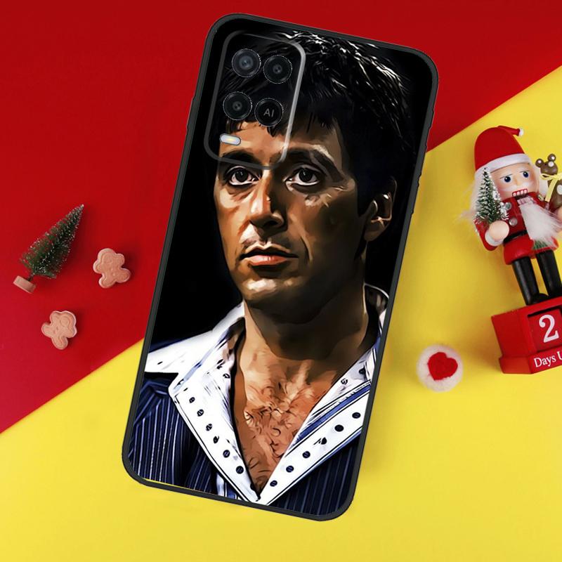 Al Pacino Scarface Case For Oppo A94 A74 A54 A60 A40 A80 A16 A76 A96 A98 A58 A78 A18 A38 A57 A17 A15 A5 A6 Pro