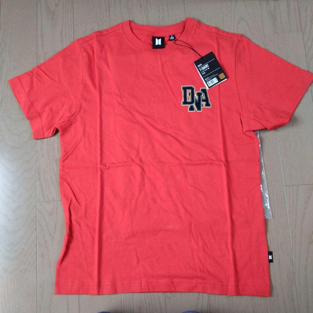 BTS DNA T-shirt Red M