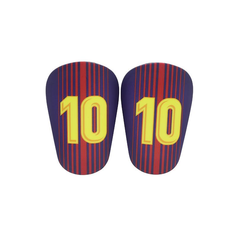 Ultra-light, High-temp Resistant Shin Guards for Adults and Kids - Football Socks with Star Number Inserts.