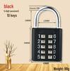 Outdoor Waterproof Anti-theft Combination Lock for Gym, Dorm, Locker, Cabinet, and Suitcase.
