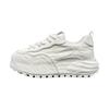 Breathable Leather Slip-On Chunky Sneakers Boys Teens Comfortable Casual Walking Shoes