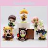 Adorable Demon Slayer Collectible Figurines Featuring Tanjiro Nezuko Zenitsu In 8.5cm Size