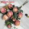 Rose Artificial Flower Bouquet For Wedding Decorations And Photography Props