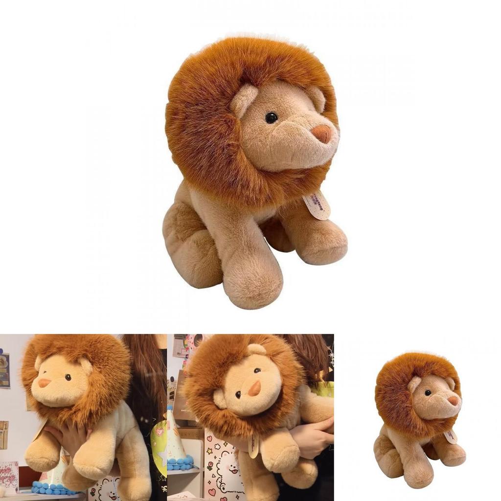 Plush Lion Stuffed Animal Toy For Home Decor And Giftgiving