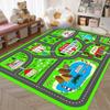 Tappetino da gioco per bambini Autostrada Città Simulazione Traffico Area Gioco Tappeto per Casa Soggiorno Camera da Letto Divano Bambini Tappetino Antiscivolo