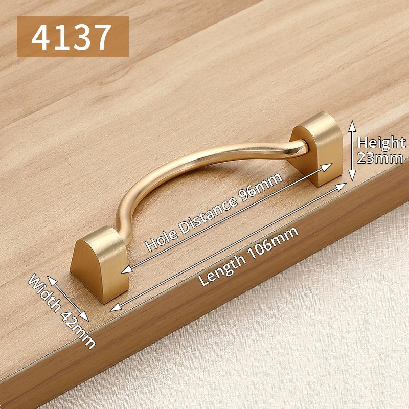 KAK Gold Cabinet Knobs and Handles Luxury Gold Kitchen Cupboard Door Pulls European Drawer Furniture Handle Hardware