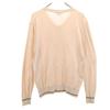 GUCCI made in Italy Long sleeve V neck Cut M Pale orange Men's Used