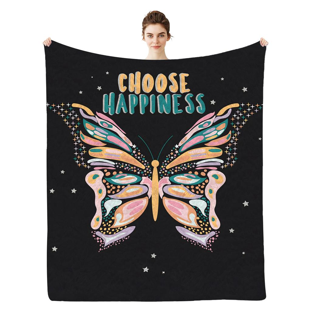 Hot Air Balloon Blanket Flannel Blanket Nap Blanket Blanket