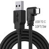 USB or Type-C To USB C Cable Data Transfer Cord Line for VR Headset and Gaming PC for Oculus Quest 2