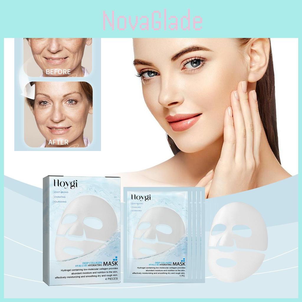 Hoygi Collagen B5 Hydrating Face Mask For Gentle Moisturizing And Pore Cleansing