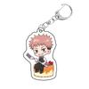Anime Acrylic Key Buckle for Jjk Kinji Hakari Fumihiko Takaba Nobara Kugisaki Choso Q Version Backpack Pendant Peripheral Gift
