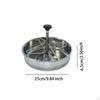 Pig Feed Trough Feeder Bowl Stainless Steel Piglet Waterer Livestock