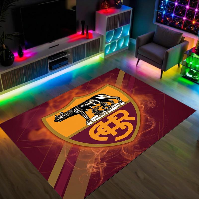 AS Roma Design Crystal Velvet Carpet Cozy Non?Slip Printed Rug For Bedroom Living Room Entrance