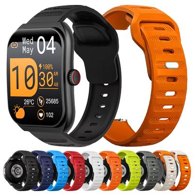 22mm 20mm Silikon Weiches Armband für COLMI P76 P81 P86 i28 Ultra Ersatzarmband für COLMi I31 V76 I30 C81 M42 P28 PLUS Sportarmband