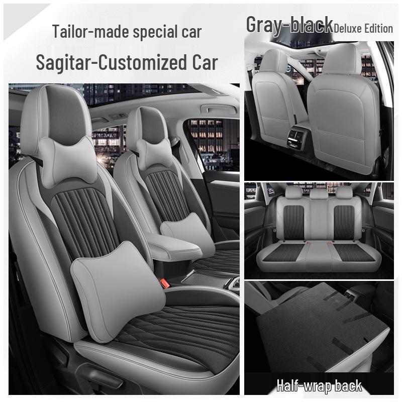 Universal Full Wrap Four Seasons Car Seat Cover for New Sagitar – Five-Seat Cushion