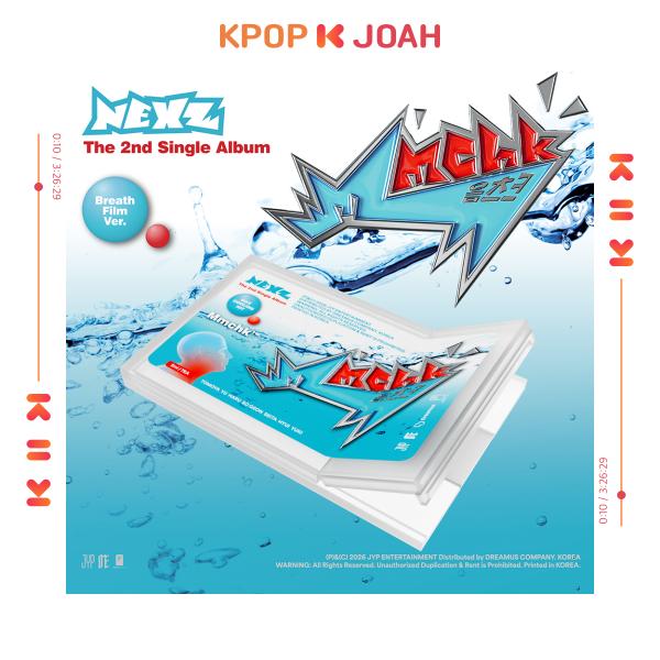 NEXZ [Mmchk] The 2nd Single Album (Breath Film ver.) Breath Film ver. (NO STORE BENEFIT)
