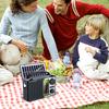 Solar Radio Portable FM AM SW Full Band Radio with LED Light Bluetooth Music Player Emergency Radio Support TF Card U Disk