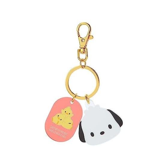 Sanrio Pochacco face-shaped keychain 909025