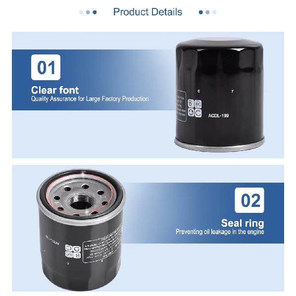 Motorcycle Oil Filter for Indian Scout Sixty 2015-2019 Scout Bobber 900 Ranger RZR XP 2011-2019