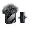 Mini Wireless Microphone for IPhone Android Cameras Wireless Microphone for Interviews Vlog Noise Cancelling Lavalier Microphone