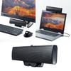 Sanwa Supply USB Powered Soundbar Speaker Black MM-SPL11UBKN
