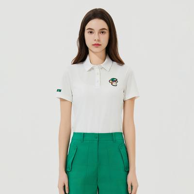 MARTINE GOLF Collaboration Polo Shirts_White