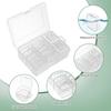 5sets (30 Small Inner Boxes +1 Large Outer Box=1 set) Bead Storage Nano Bead Accessory Storage Box Diamond Bead Transparent