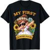 My First Communion Girls Dabbing 1st Religious Sacrament T-Shirt(1)