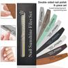 8Pcs Professionel Nail File 100/180/240 Grit Kit Nail Files Set Moon Style Acrylic Nail File Block