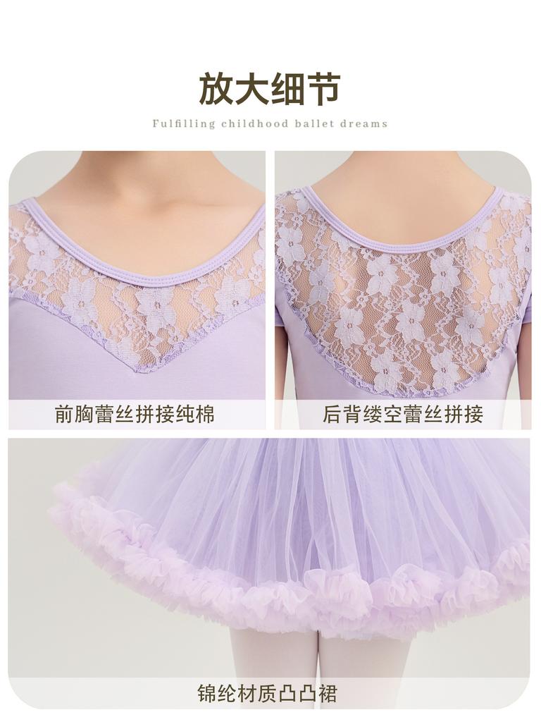 costume for girls ballet women Elegant dress ballet suit ballet leotard frocks for girls purple tutu maiden costume for children