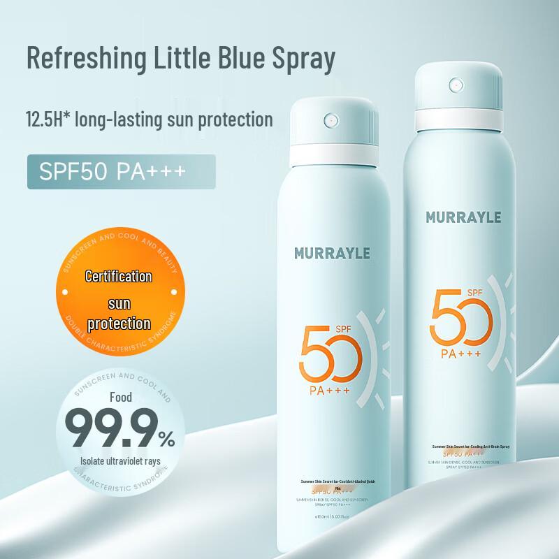 

Moru Ice-Cool SPF50+ PA+++ Waterproof Sunscreen Spray