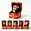 Weihnachts-Magie Pop-Up Geschenkbox, Überraschungs-Explosionsbox für Weihnachtsgeschenk, Rot, 1 Packung