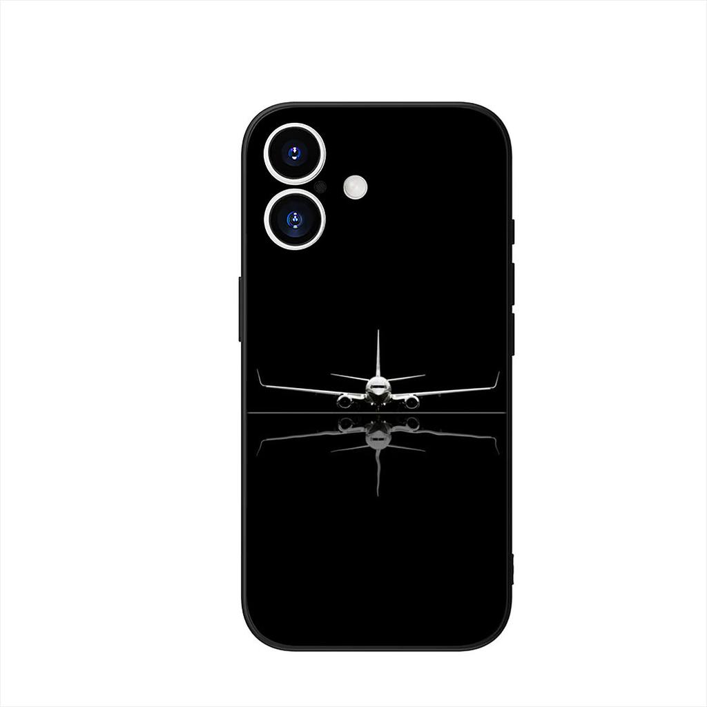 Cover for Samsung Galaxy S25 S23 S22 S24 FE Ultra Plus A56 A05 A06 A15 A16 A57 S7 Edge Case Airplane Plane Fly Travel Aircraft