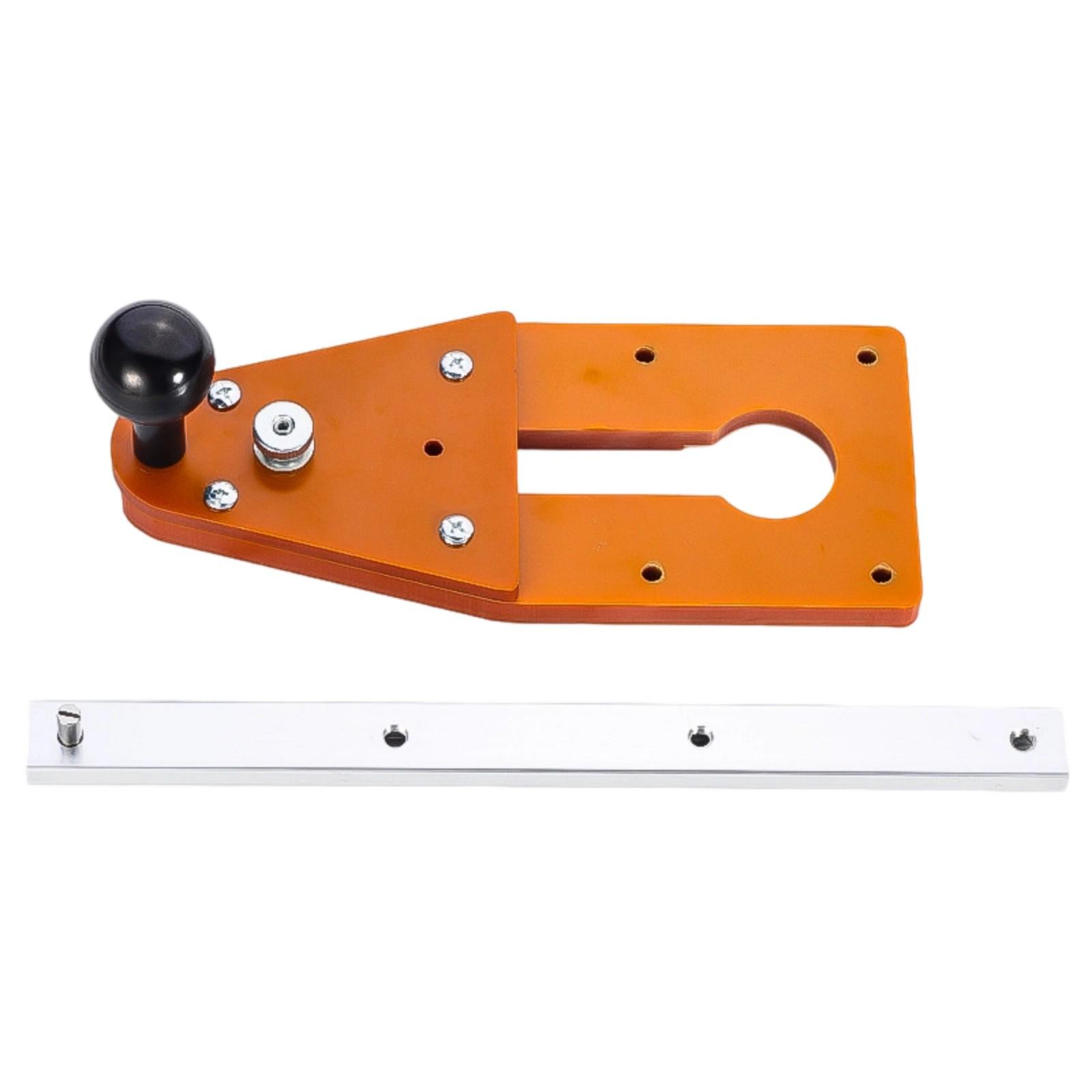 

Practical Edge Trimming Router Accessory For Chamfering Slot Cutting Stainless Steel Quick Adjust Guide Rail Ergonomic Woodworking Tool 1