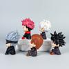 9cm Anime Jujutsu Kaisen Figure Itadori Yuji Gojo Satori Fushiguro Megumi Kugisaki Kawaii Toy Car Decoration PVC Model Gift