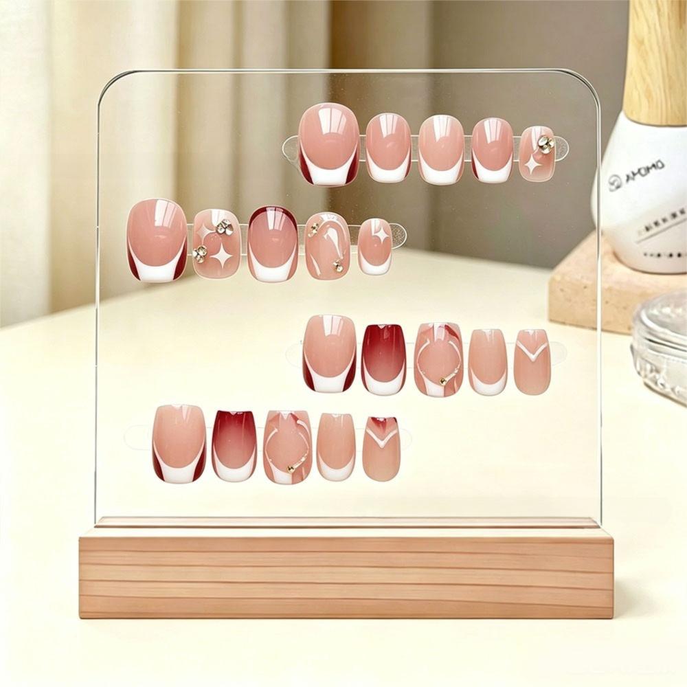 Nail Salon Showing Shelf Acrylic Nails Art Storage Show Board  Nail Shop Decoration
