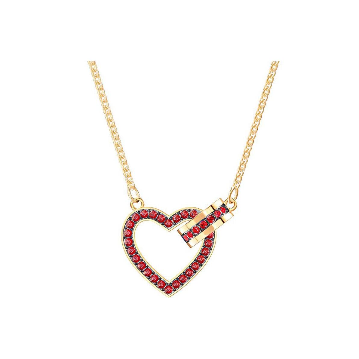 Náhrdelník Swarovski Crystal Dámské náhrdelníky Zlatý 5465683 Gold,One Size beige