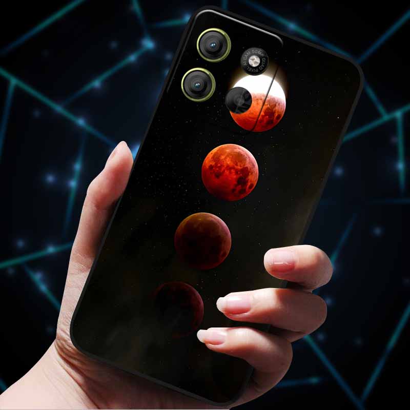 For Moto G15 4G Case Painted Cats Soft Silicone Lovely Back Case for Motorola Moto G15 Power G 15 Phone Cover MotoG15 etui Funda