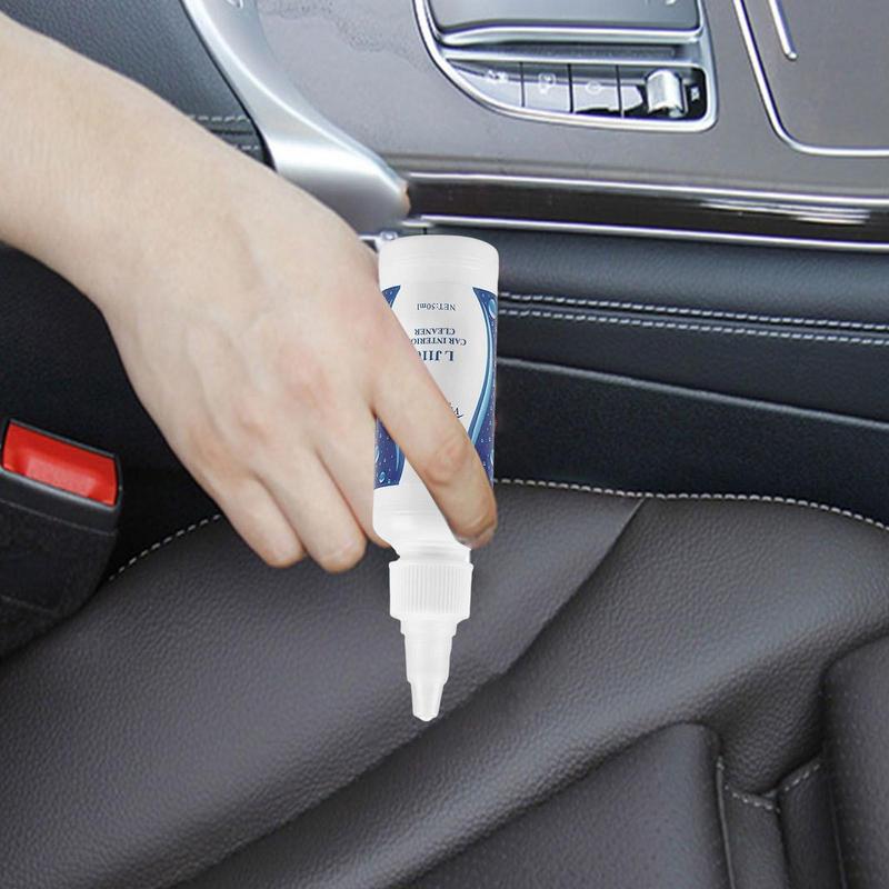 Auto Leather Cleaner Car Leather Care Inside Car Cleaner Multipurpose Cleaner Dashboard Cleaner 50ml Automotive Interior Cleaner