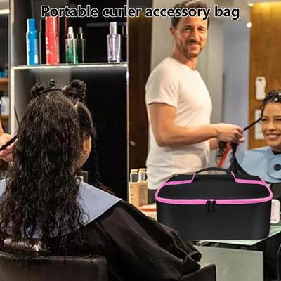 Étui de Rangement et de Transport pour Fer à Boucler Étui Imperméable de Rangement pour Sèche-Cheveux Sac de Rangement Étui de Voyage Portable Rangement